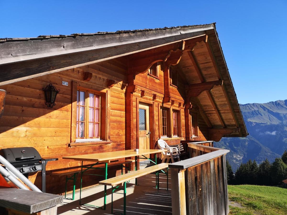 Chalet Mit Alpenambiente Axalp Brienz  Bagian luar foto
